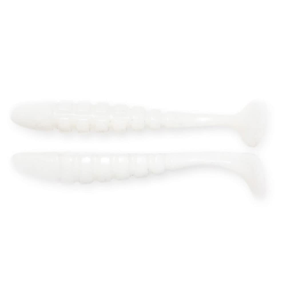 X Zone Swammer Snow White swimbait delivering lifelike action for bass