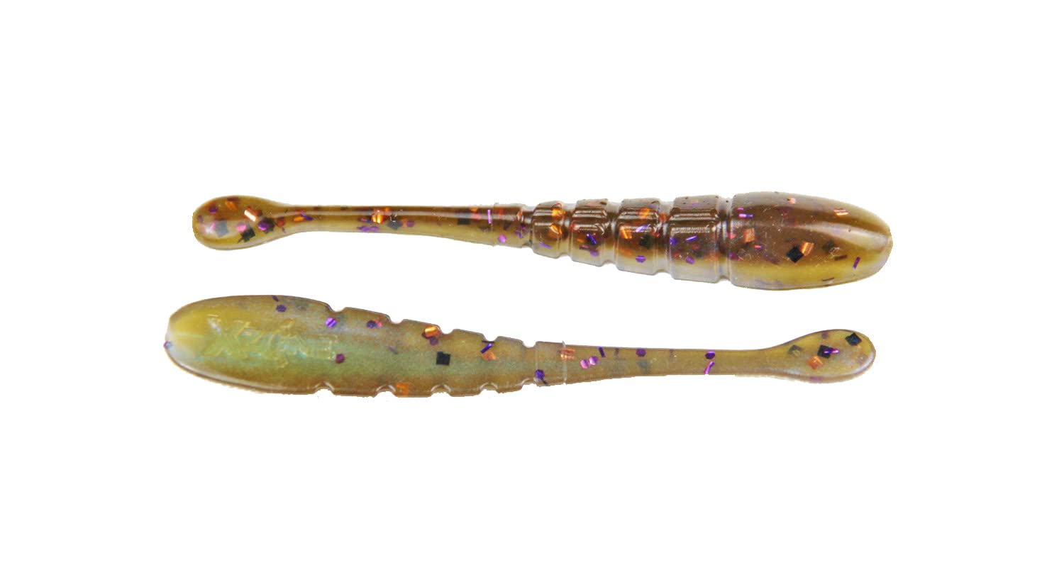 X Zone Pro Series Slammer 4in drop-shot bait for bass with forage-mimic action.