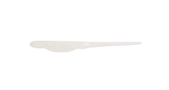 X Zone Whiplash Shad Snow White 6in highlights a long tail for powerful tail swing during retrieves