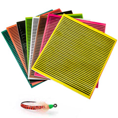 Xanadued synthetic peacock quill sheet for fly tying - image 1
