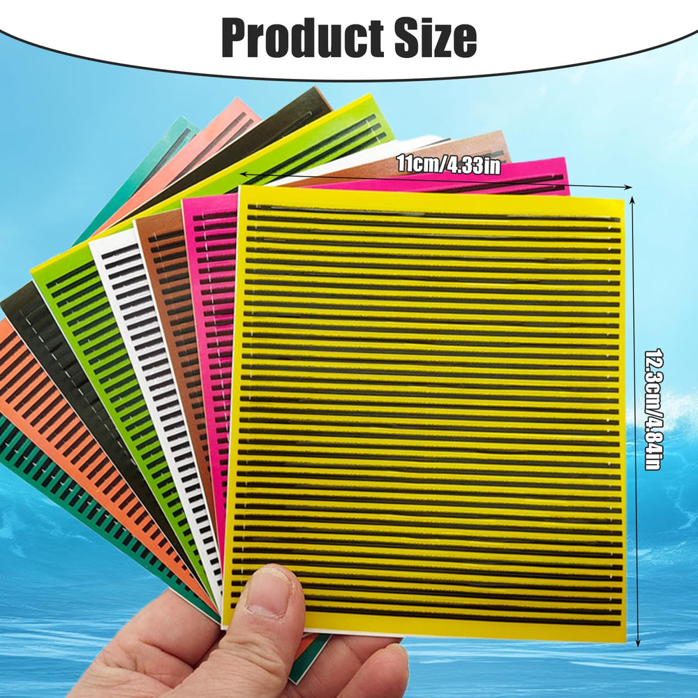 Xanadued synthetic peacock quill sheet for fly tying - image 2