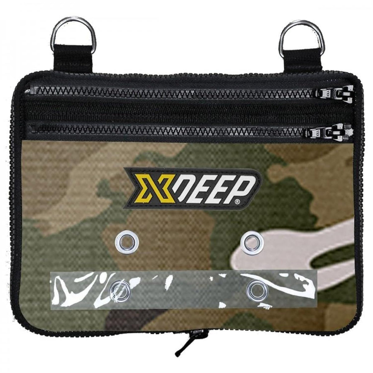 xdeep Color Expandable Cargo Pouch for sidemount, compact and secure storage.