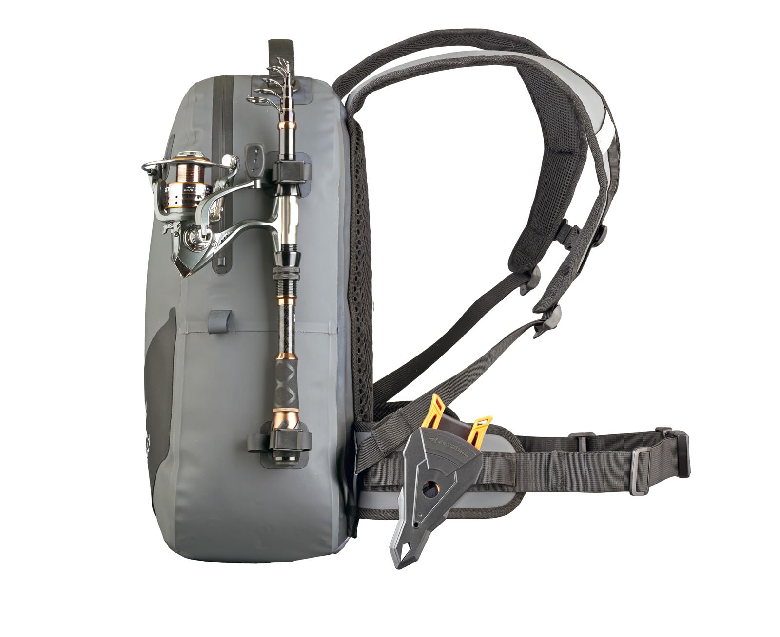 Reinforced attachment points and high-density foam padding on Xelfly bag