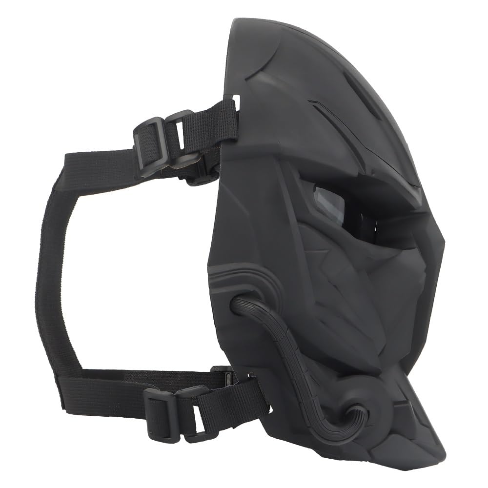 XENIVOU tactical mask full face breathable mesh panel improves airflow