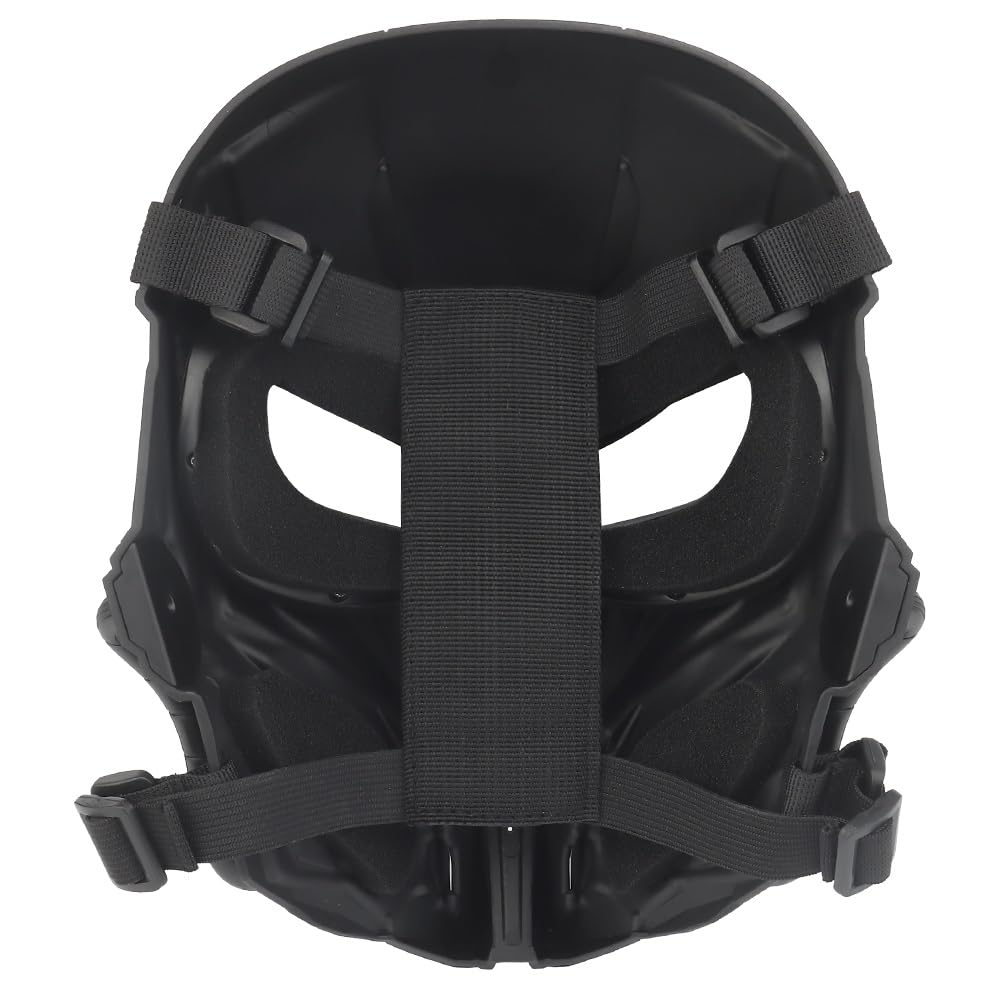 XENIVOU tactical mask full face cushion detail for comfortable wear