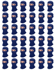 Xeoxarel balaclava navy opened style for versatile outdoor wear with cooling and UV protection