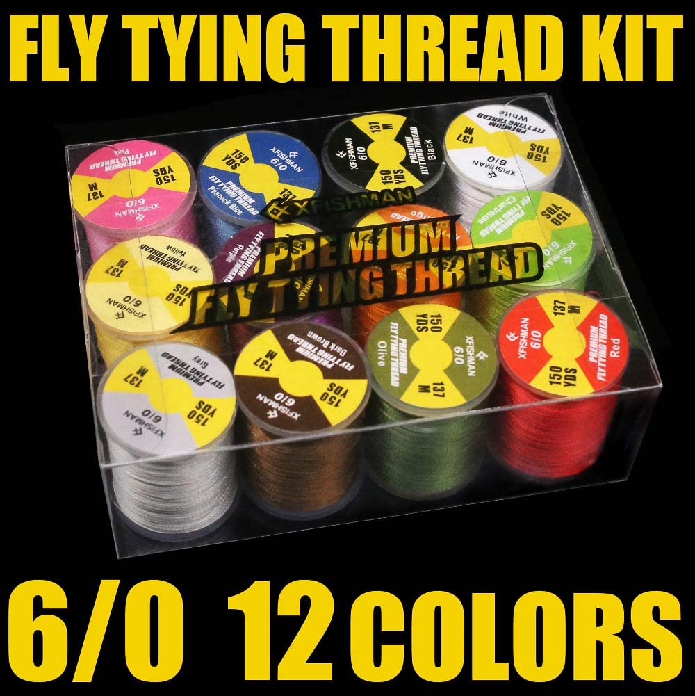XFISHMAN 150 yards per spool highlights generous length for extended tying sessions