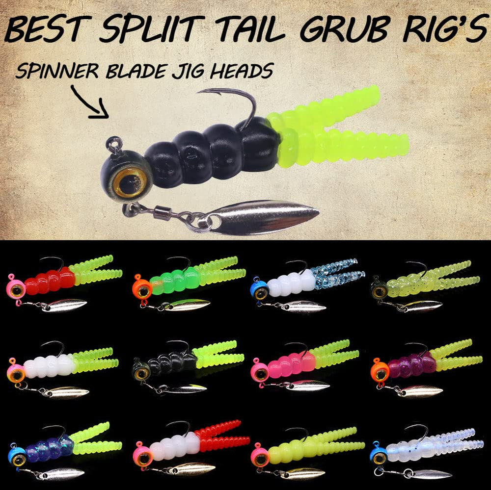 XFISHMAN color patterns help crappie and panfish match water conditions