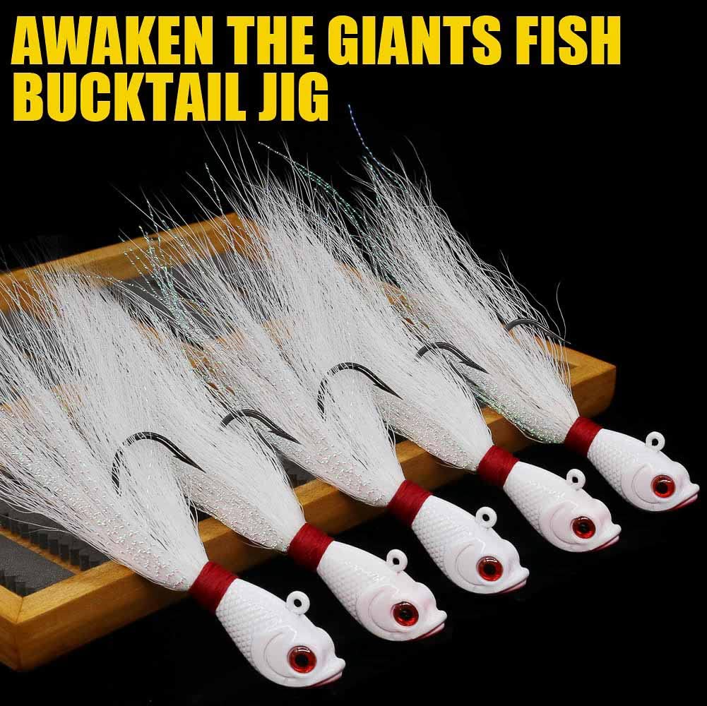 XFISHMAN durable jig head finish resists wear in rough seas.