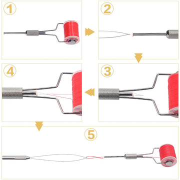 XFISHMAN fly tying tools set close-up