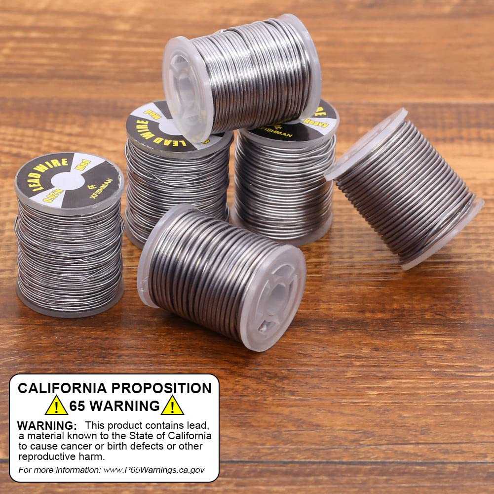 Heavy (.030in) lead wire spool from XFISHMAN