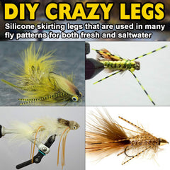 XFISHMAN silicone fly tying skirt color 02