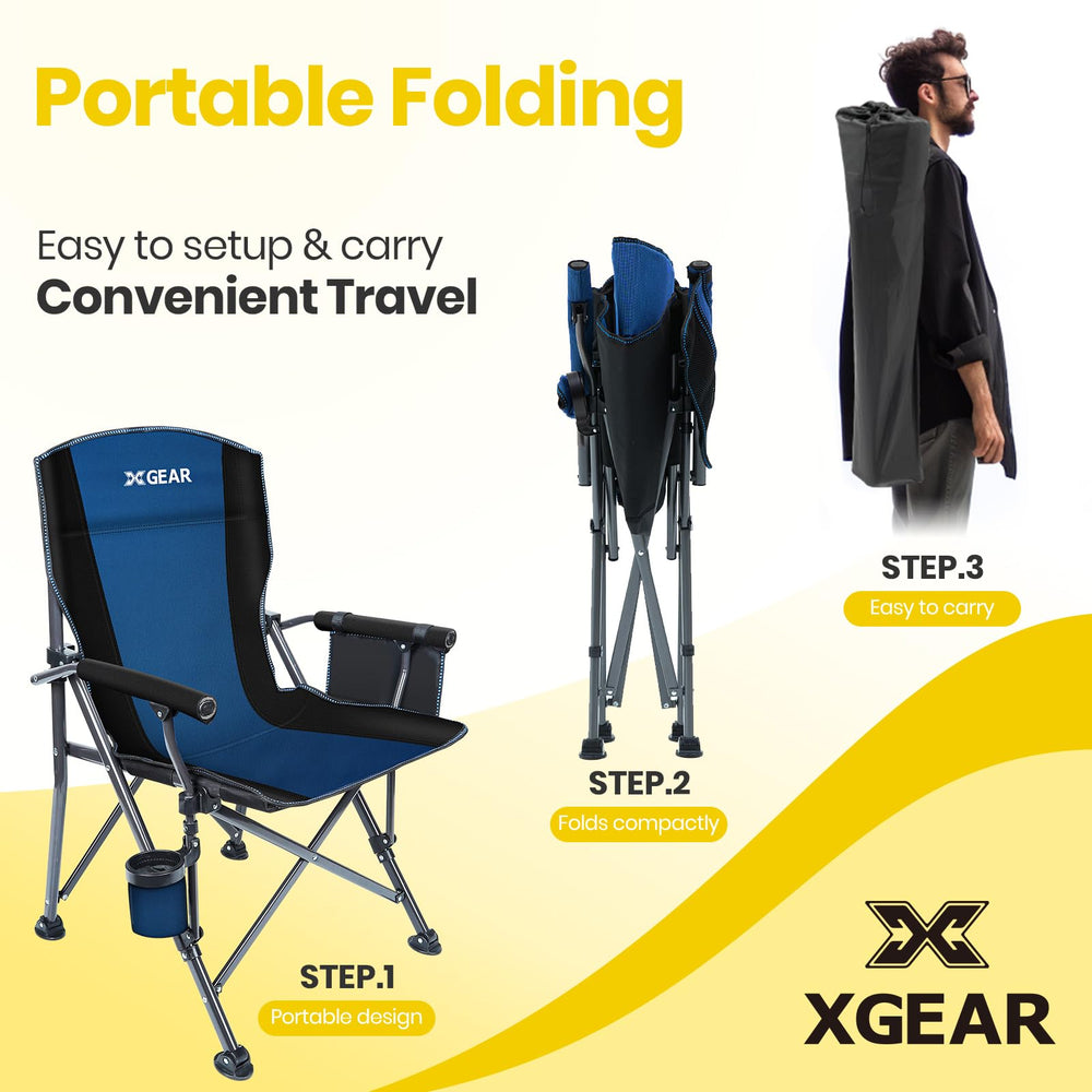 XGEAR carry bag included simplifies transport and storage.