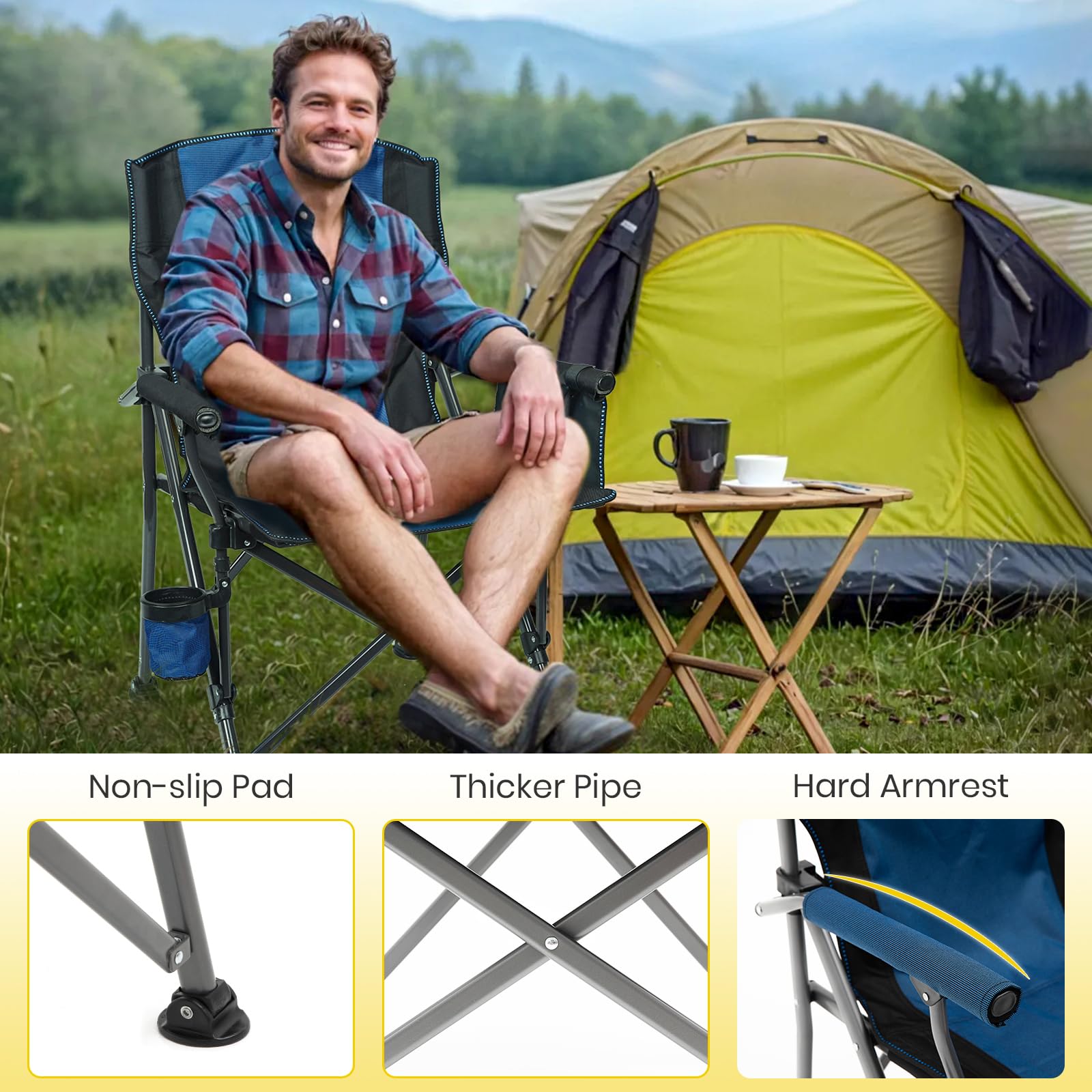 XGEAR storage pockets keep essentials handy on outdoor adventures.