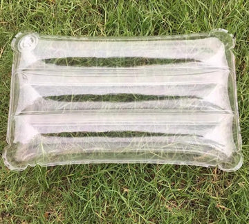 XHHBS transparent pillow core for easy packing and quick setup.