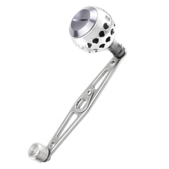 XIASABA baitcasting power handle close-up highlighting ergonomic grip for comfort