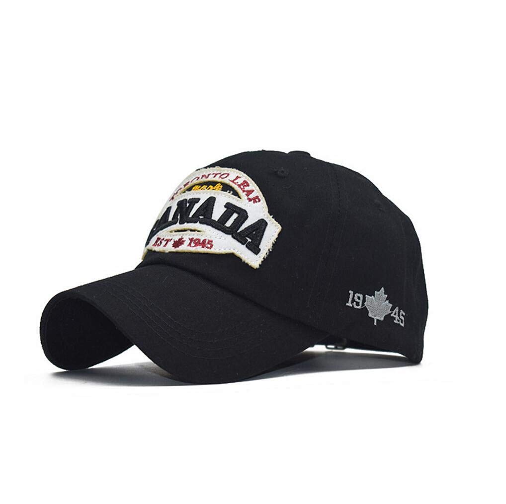 XibeiTrade Canada flag cap with adjustable strap for secure fit
