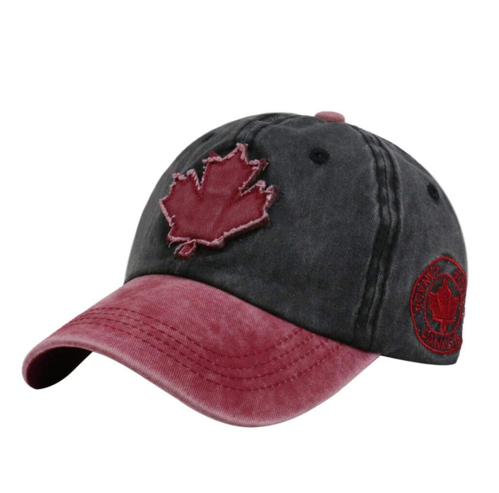 XibeiTrade Canada Maple Baseball Cap front view for stylish outdoor wear