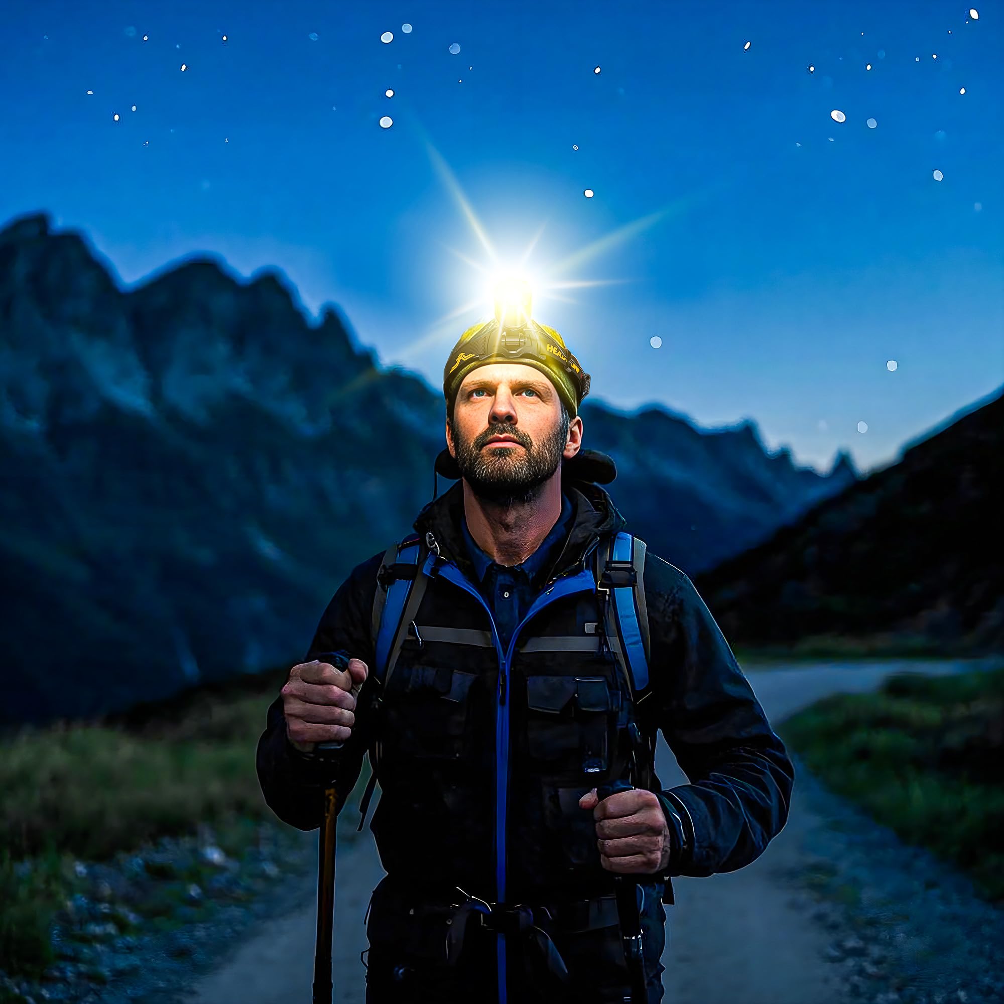 XILUO wide 125° angle for flexible lighting angles.