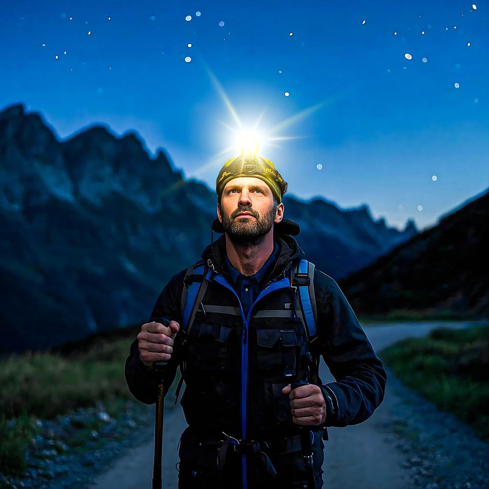 XILUO wide 125° angle for flexible lighting angles.