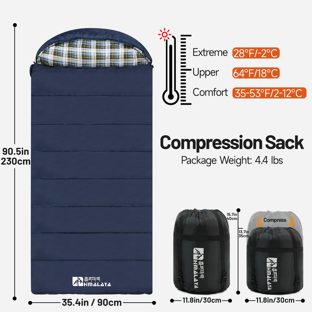 Ximalaya cold-weather sleeping bag -10deg for colder outdoor adventures