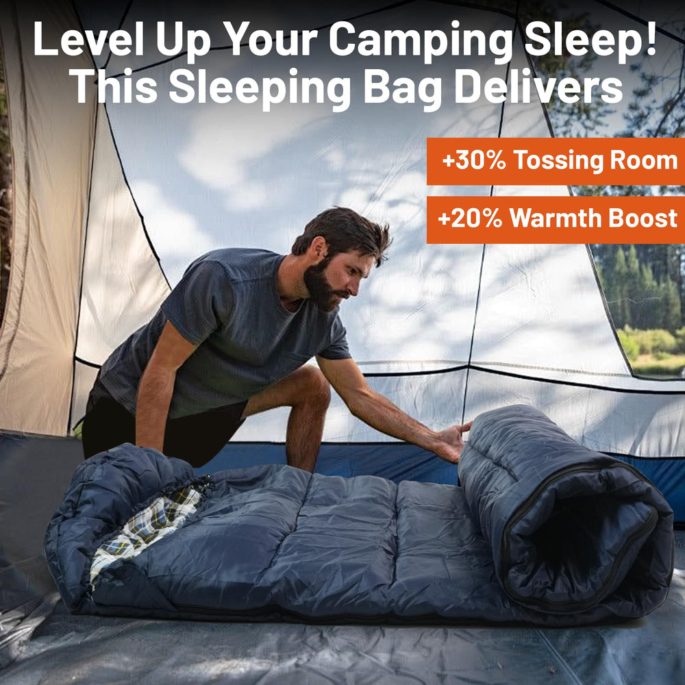 Ximalaya sleeping bag hollow cotton fill for lightweight warmth