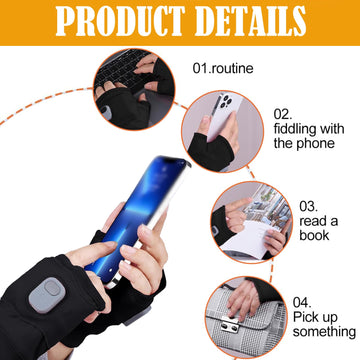 Xing Chen Hai Yang 1800mAh rechargeable battery enables long outdoor warmth.