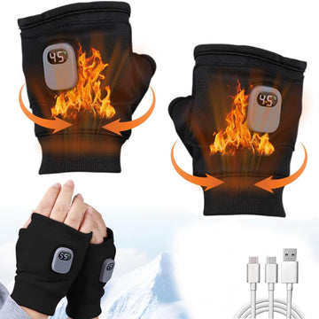 Xing Chen Hai Yang smart heated gloves with digital display for precise warmth on demand.
