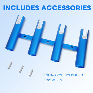 Mounting screws included for easy installation