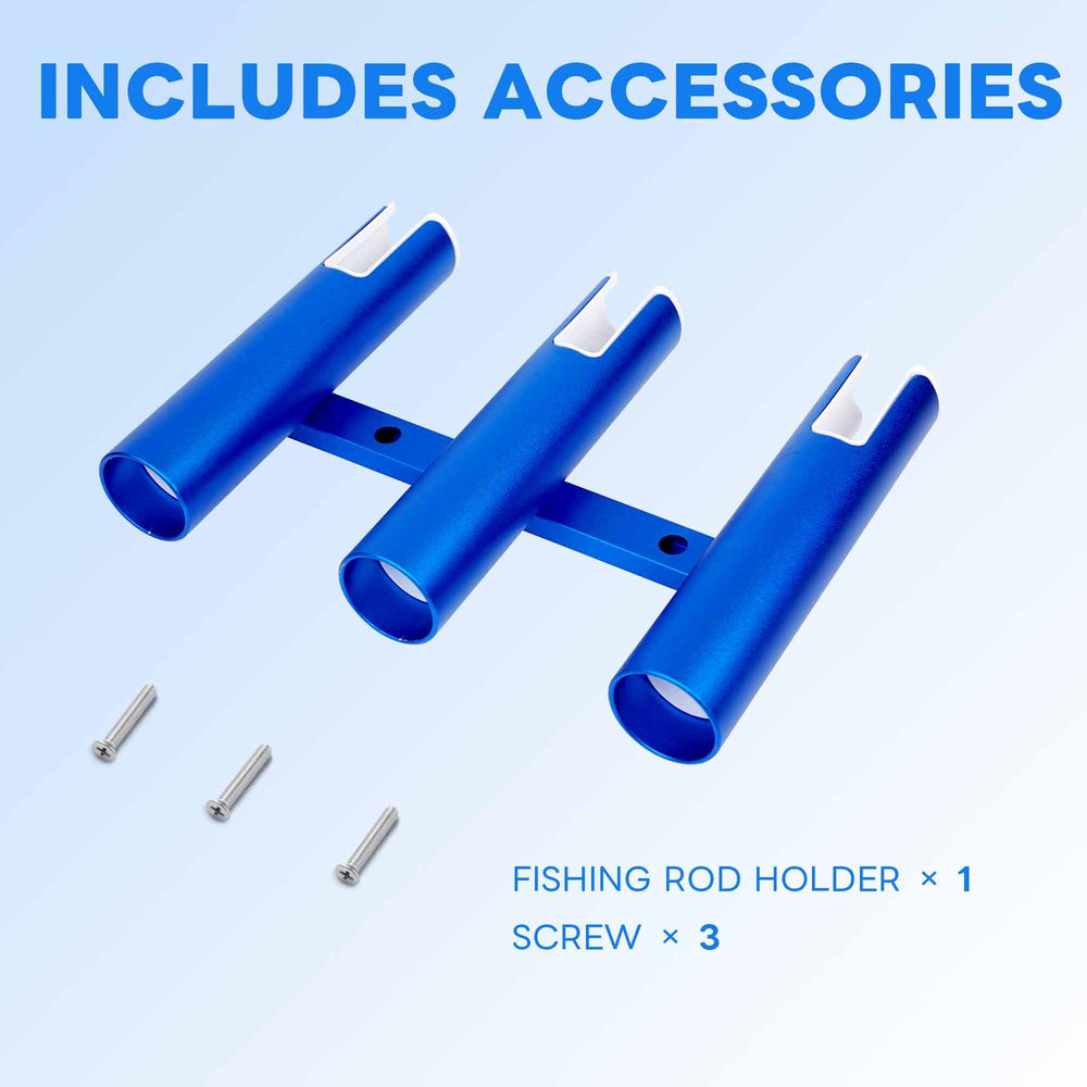Rod holder interior with 1.5 inch tube diameter