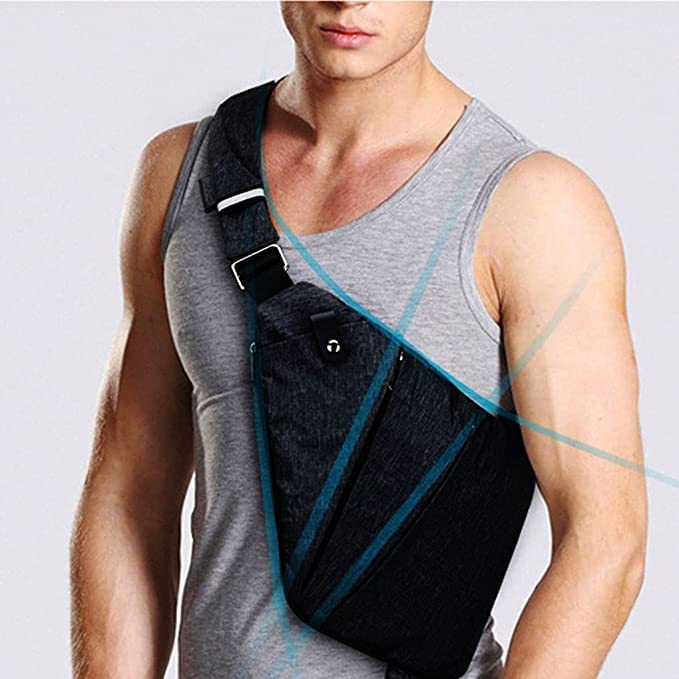 xinxinyu sling bag fabric is water-resistant for light weather protection outdoors