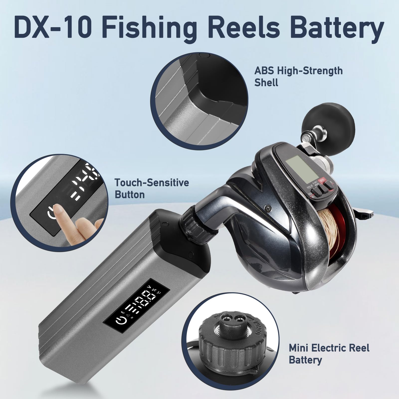 Adjustable shoulder strap for Xiutantxmd battery