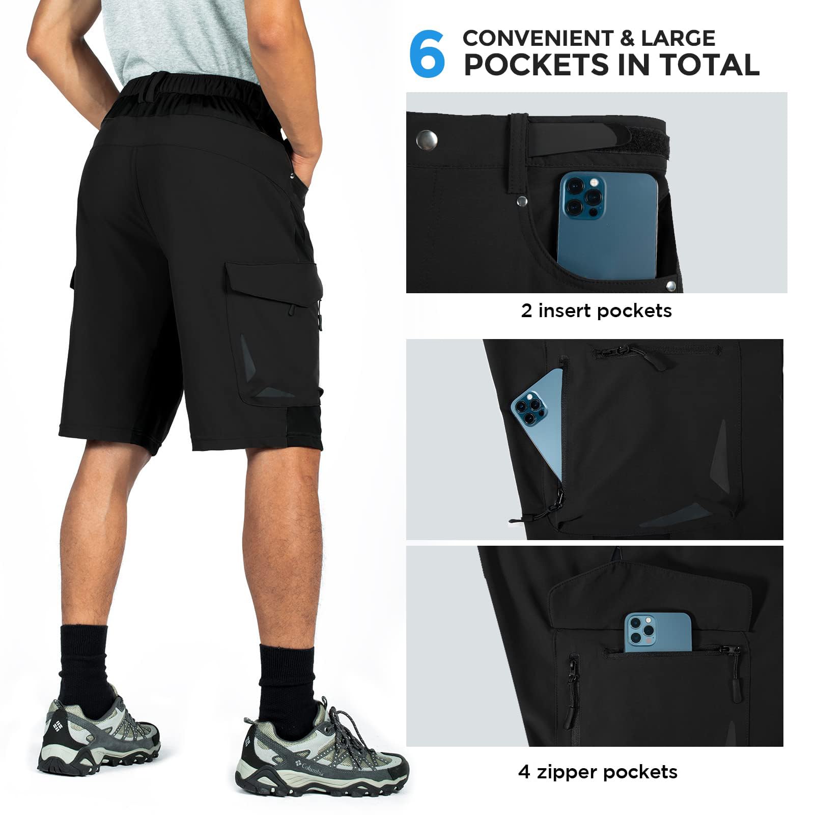 XKTTAC durable stretch shorts support active movement through trails and workouts