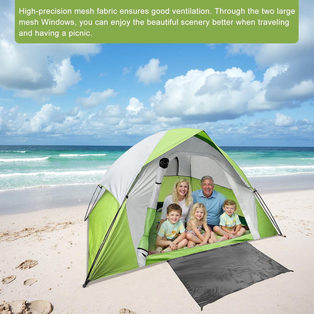 XL camping setup demonstrates easy assembly for quick family outings.