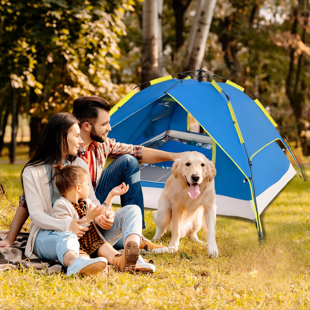 XL sturdy ABS supports ensure durable setup outdoors.