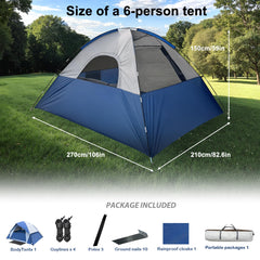 XL Tent inner layer of breathable fabric enhances comfort and airflow.