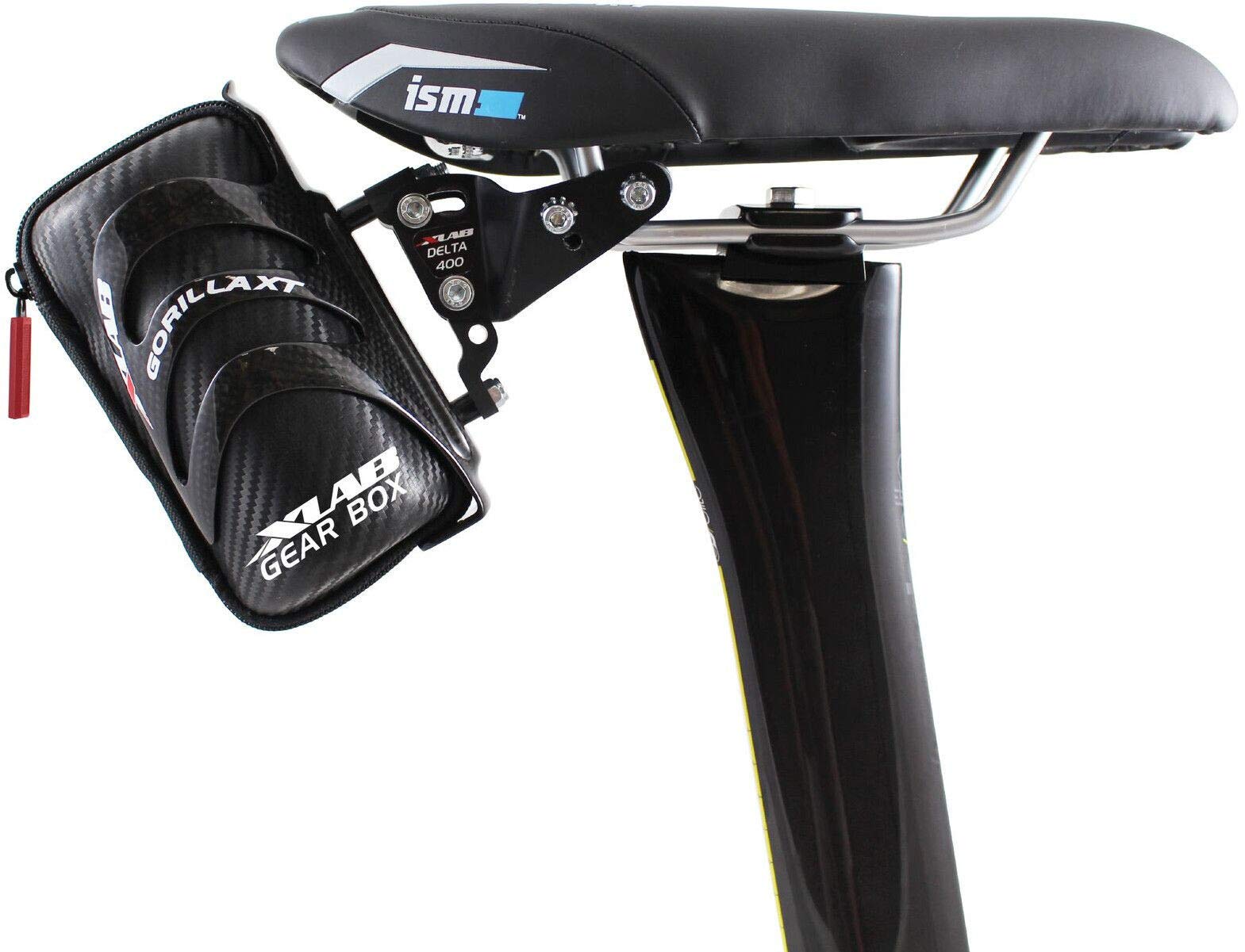 XLAB Gear Box Kit carbon-finish exterior adds a sleek, durable look.