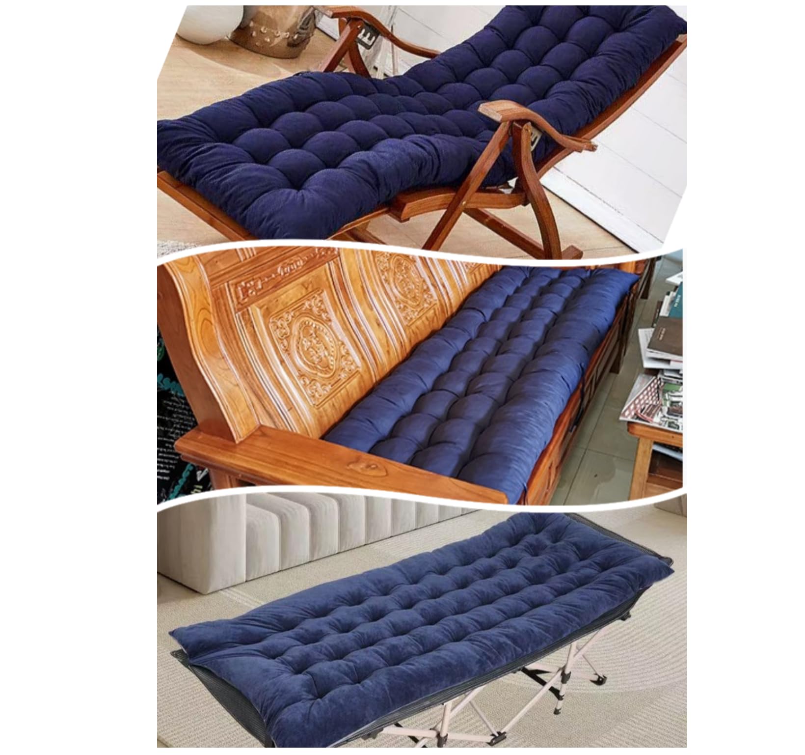 XLRPAT foldable pearl cotton pad thick 8 cm cushion on hard floors.