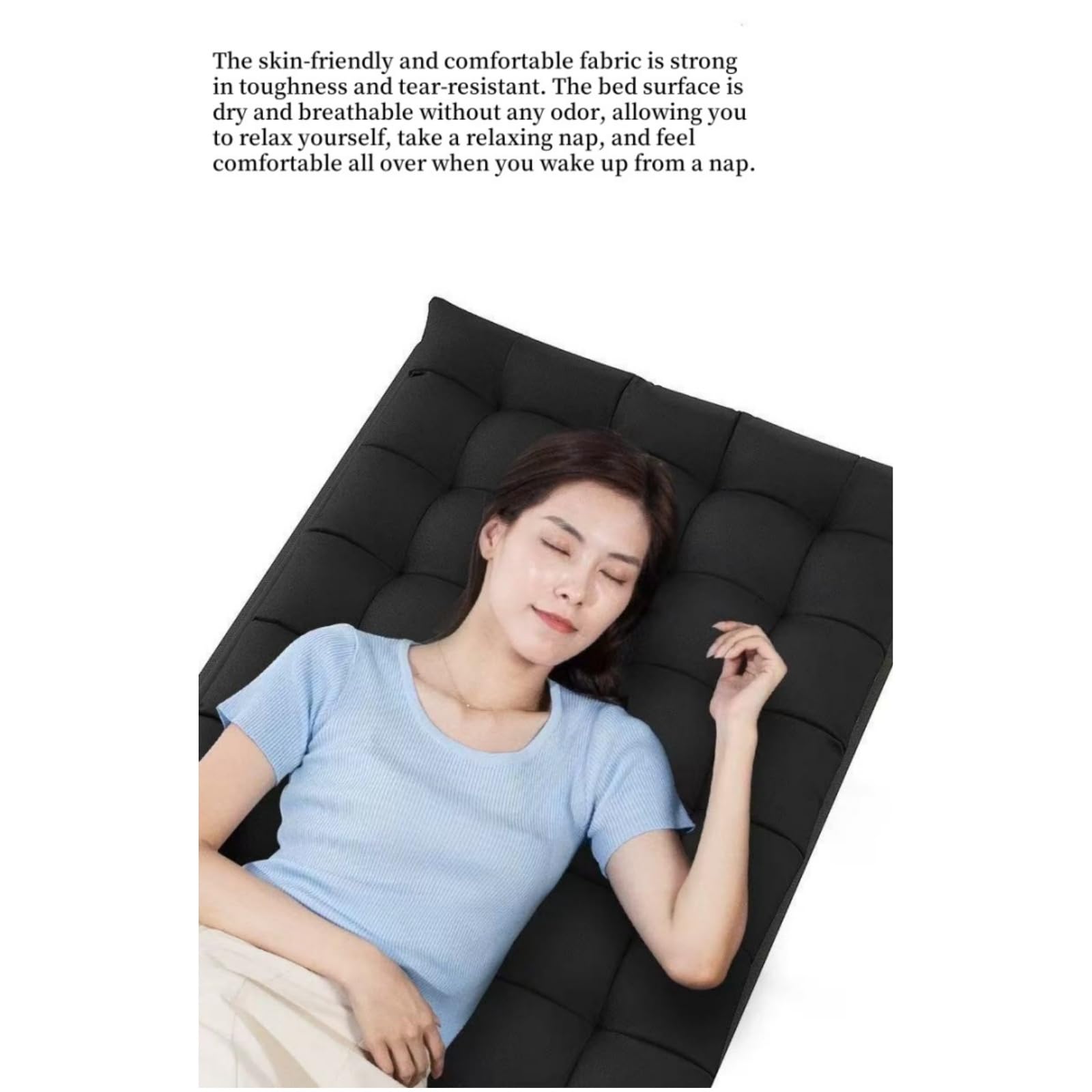 XLRPAT foldable pearl cotton pad yoga mat alternative for floor workouts.