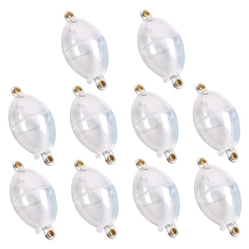 Xoeryoy casting bubble clear water float demonstrates transparent design for bait visibility