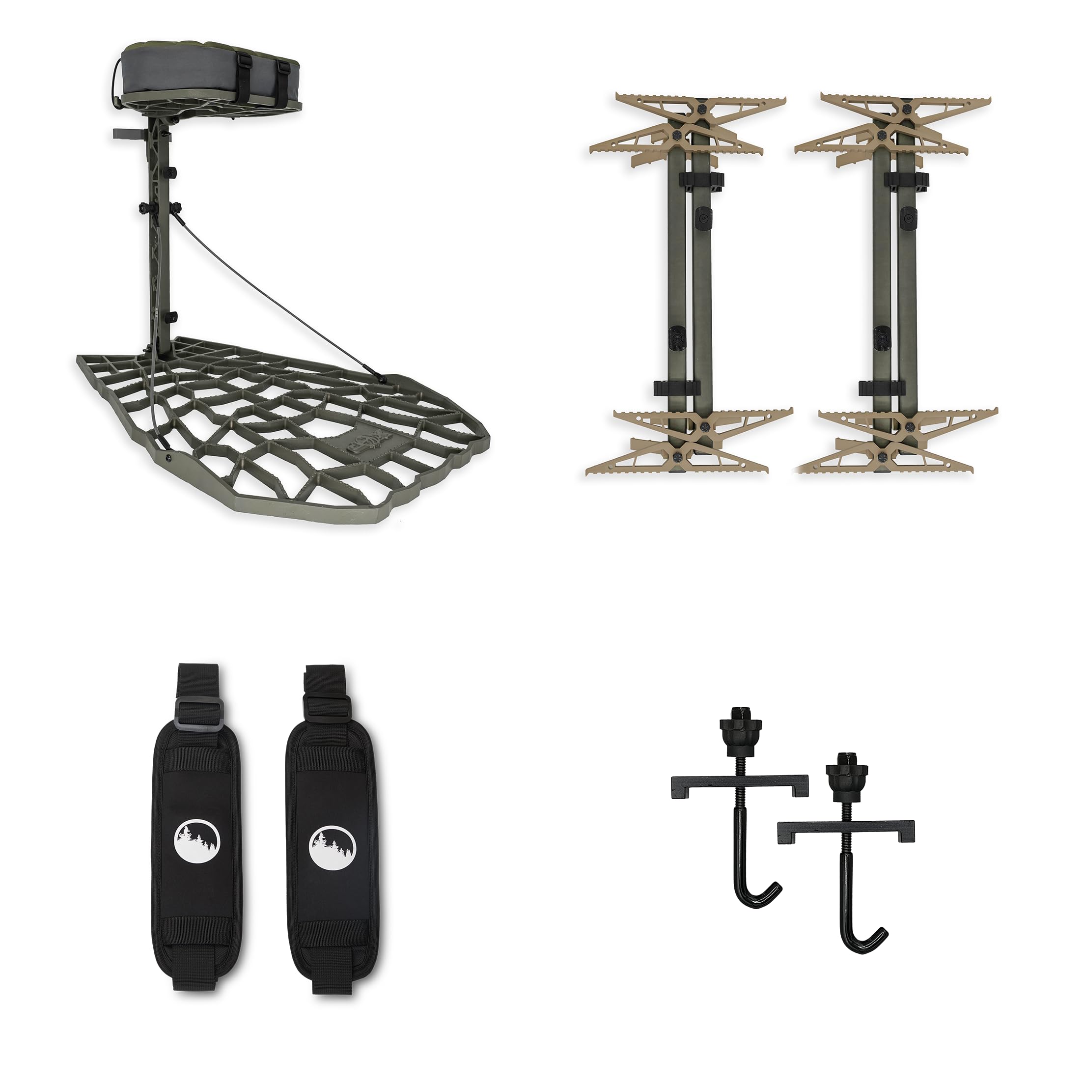 XOP Air Raid Evolution cast aluminum hang-on tree stand