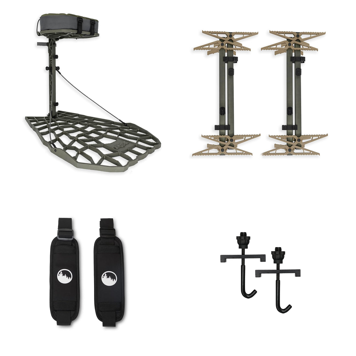 XOP Air Raid Evolution cast aluminum hang-on tree stand