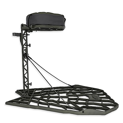 XOP Air Raid Evolution platform 31x22 offering spacious hunter comfort.