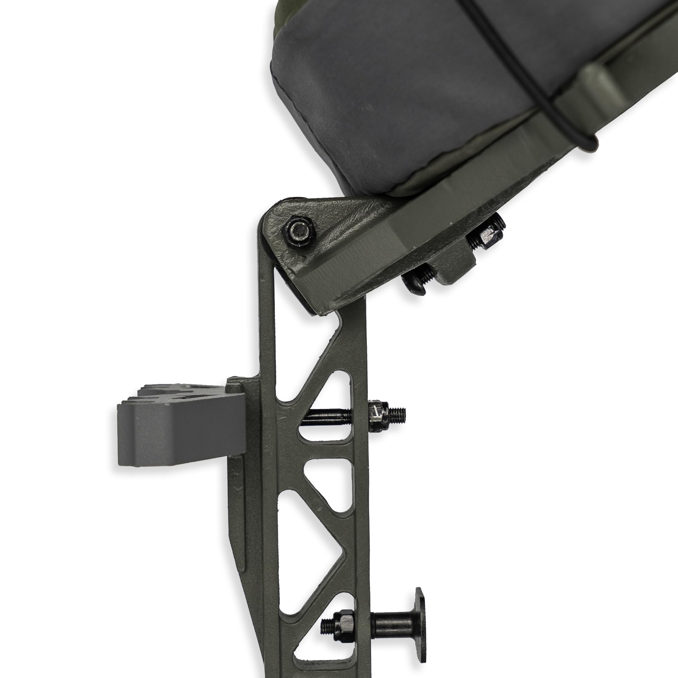 XOP Air Raid Evolution durable powder-coated finish resists wear in rugged setups.