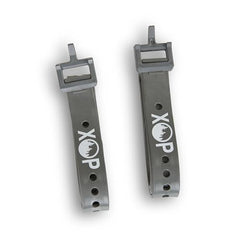 Gearstraps securing treestand and hunting gear during transport