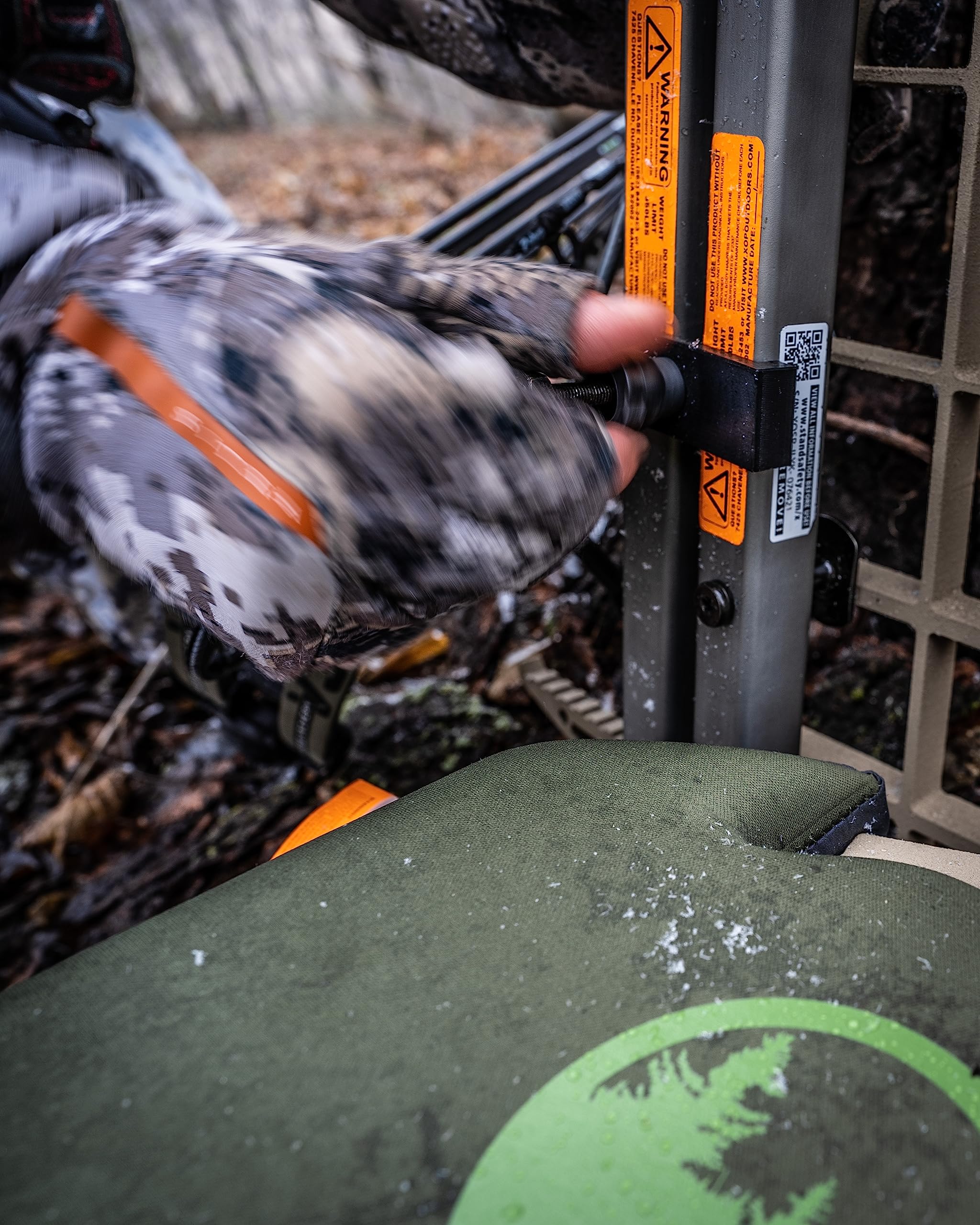 XOP J Hook works with all XOP treestands for versatility.