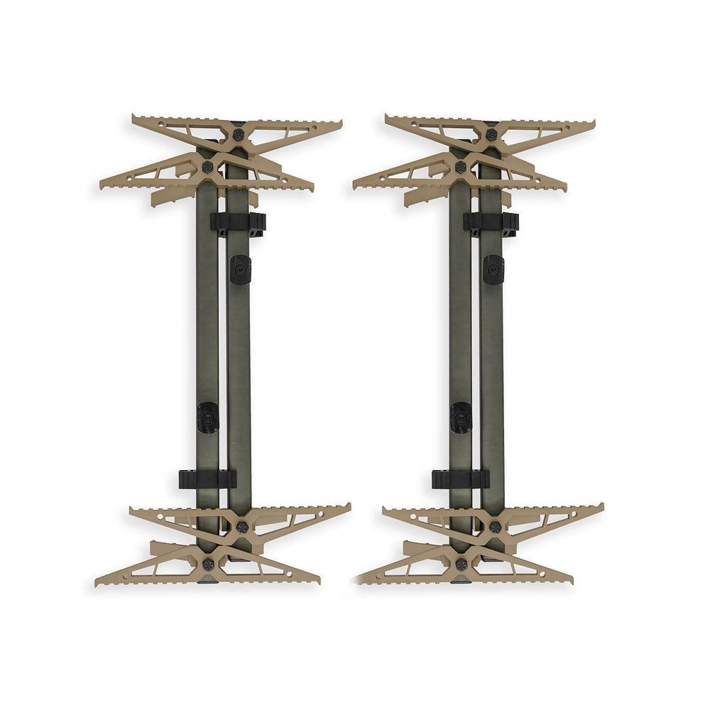 XOP X2 steps installed on tree in use at height