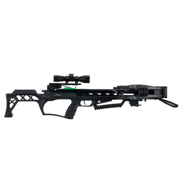 Xpedition Archery Xtraction400X five-bolt quiver and bolts for quick reloads.