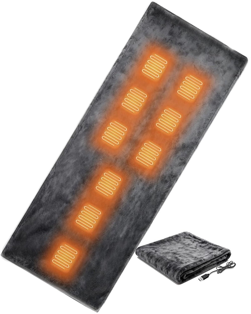 XPLI heated sleeping bag liner in a camping setup showing portable warmth for cool nights