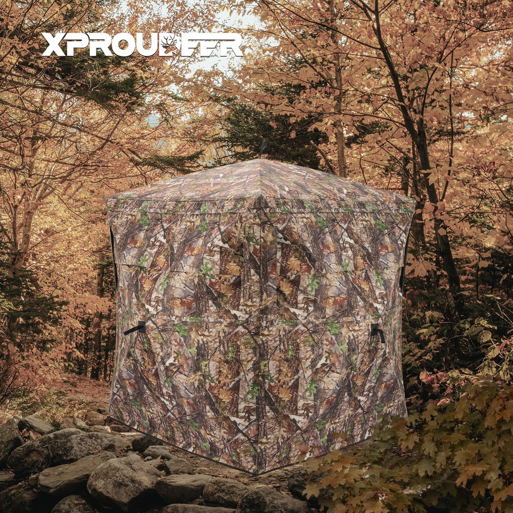 XProudeer hunting blind floor space 58 by 58 inches for ample interior room